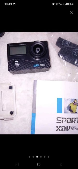 Câmara de Ação com acessórios Sports XDV