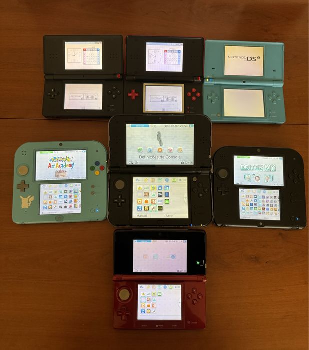 Consolas Nintendo e PlayStation (PSP)