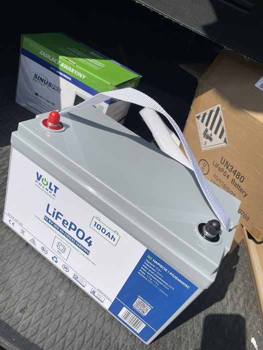 Акумулятор Volt Polska LiFePO4 12,8V 100 Ah (100A) + BMS  без Bluetooth