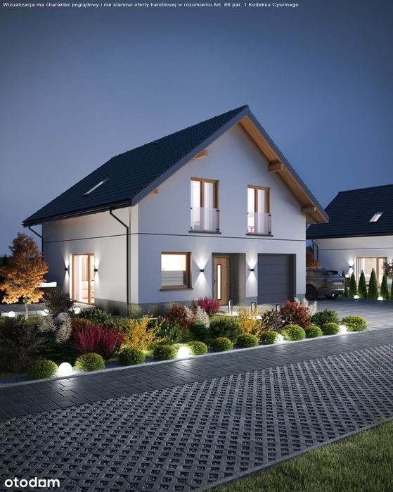 NOWE domy - Raciborowice - TYLKO 3 km od Krakowa -  gmina Michałowice