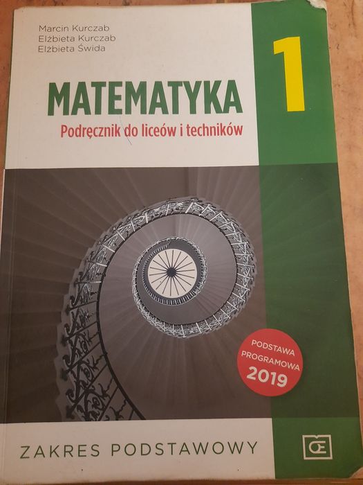 Książka .Matematyka 1
