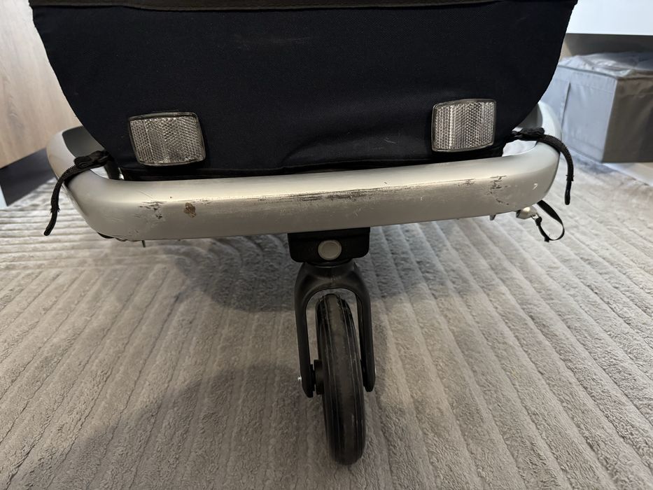 Croozer Kid 1, przyczepka rowerowa, spacerówka, wózek biegowy