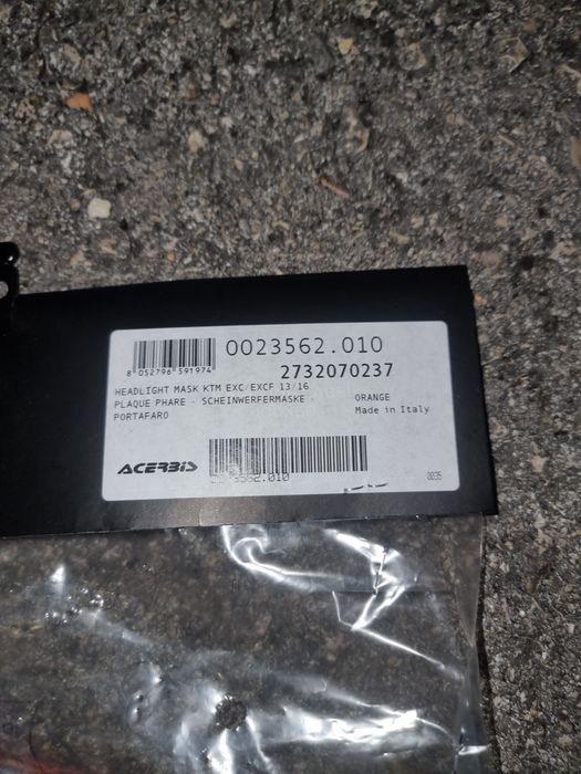 Plásticos KTM EXC/SX/SXF 2013/2016 Laranja