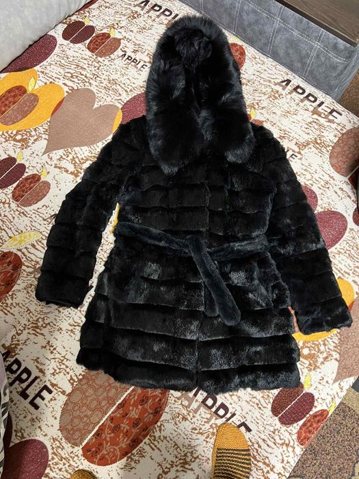 Шуба  из  кролика
