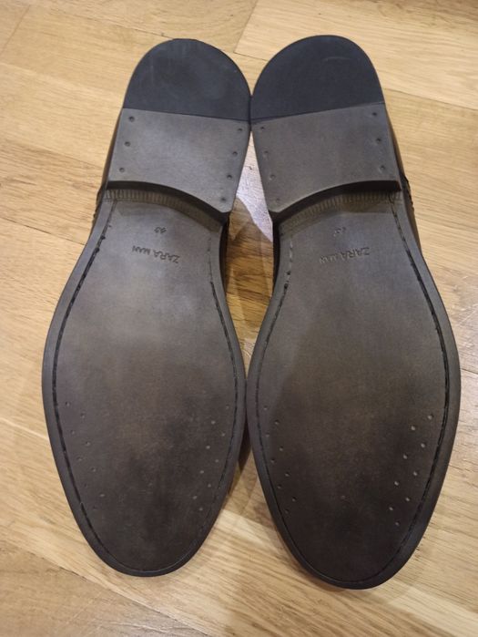 Чоловічі шкіряні туфлі Zara man