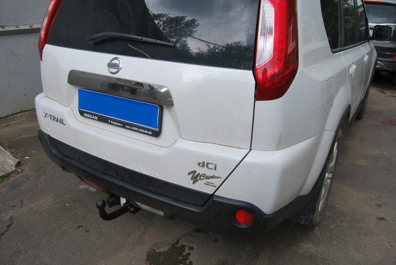 Фаркоп Nissan X-Trail T31 (2007-2013). Прицепное Ниссан Х трейл Т 31