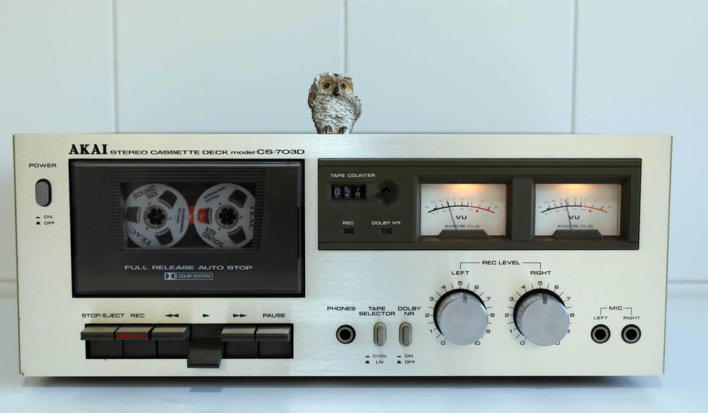 Akai CS-703D Tape Deck Cassetes