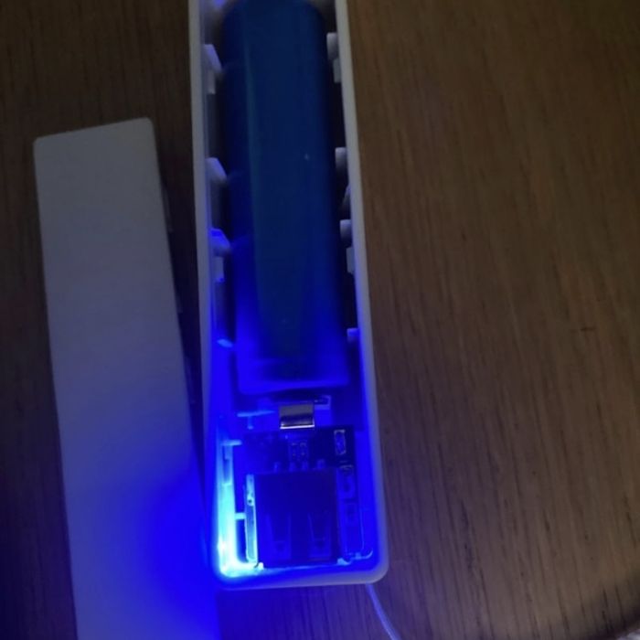 Caixa de powerbank usb 18650