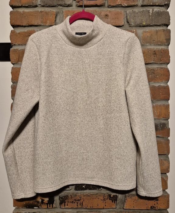 Beżowy półgolf AMISU rozm L