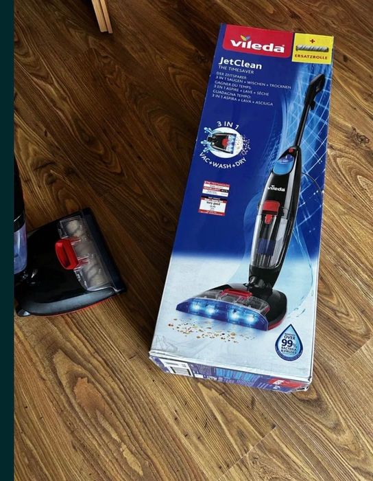 Odkurzacz myjący pionowy Vileda jetclean 3w1