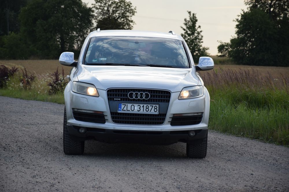 Audi Q7 zadbane webasto Łopatki do zmiany biegów