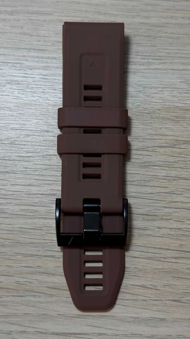 Pasek QuickFit 26 mm do zegarka Garmin – brązowy, silikonowy
