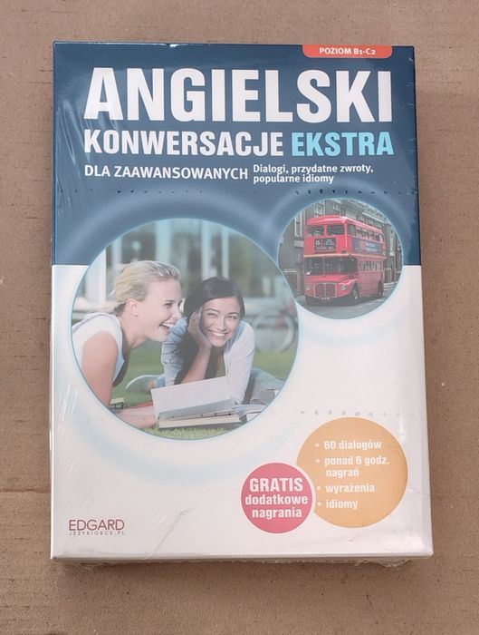 [Nowy] Edgard Angielski Konwersacje dla zaawansowanych Poziom B1 - C2