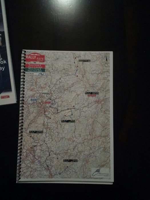 Mapas rally fafe 2022