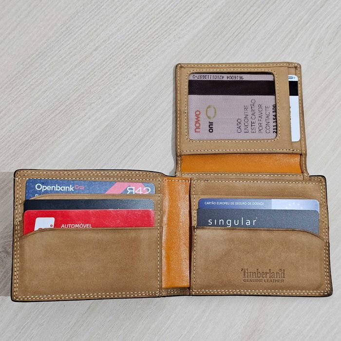 Carteira bifold Timberland 2 peças