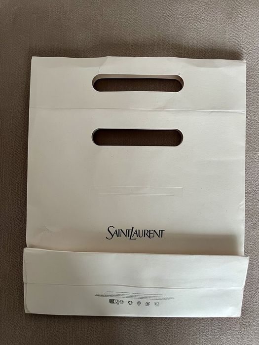 SaintLaurent torba papierowa
