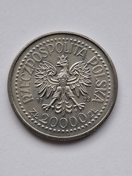 Moneta 20000zł _ Kazimierz IV Jagielończyk _ 1993