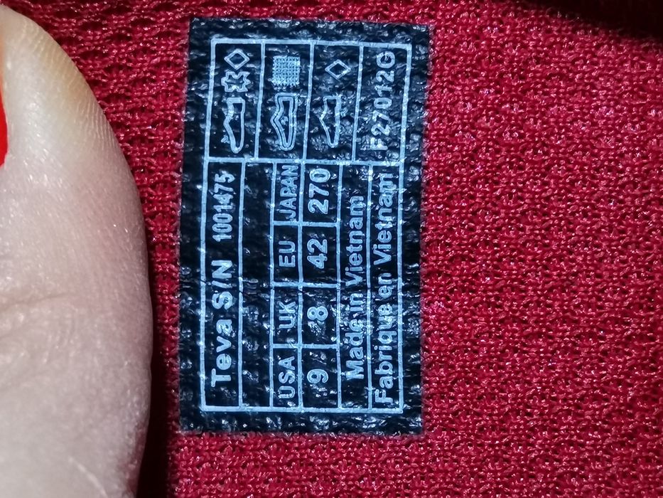 Черевики чоловічі Teva, 42