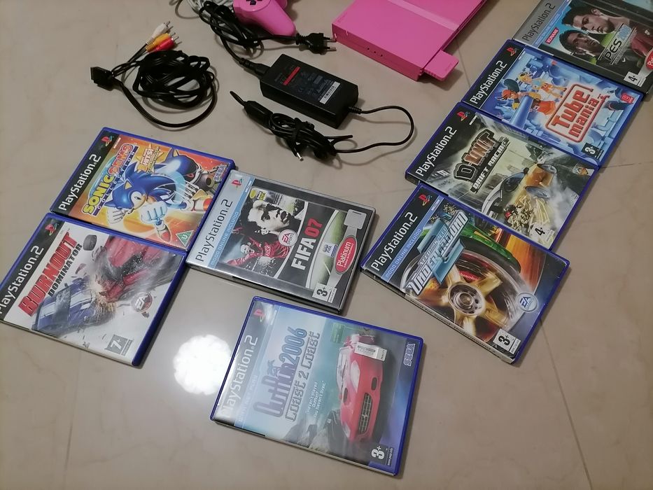 Playstation 2 Rosa