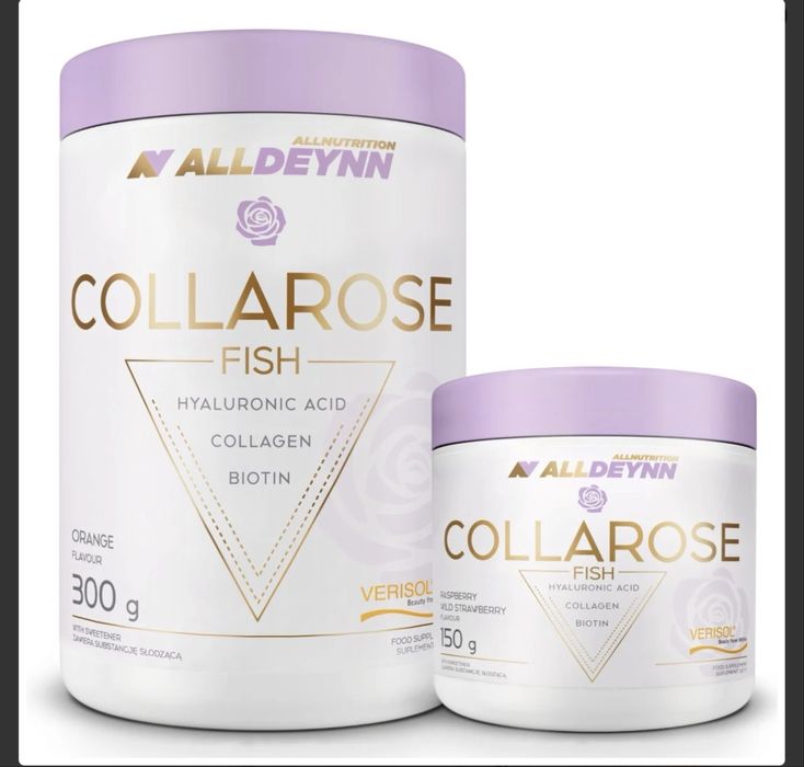 Kolagen colagen collarose fish deynn rybi malina poziomka