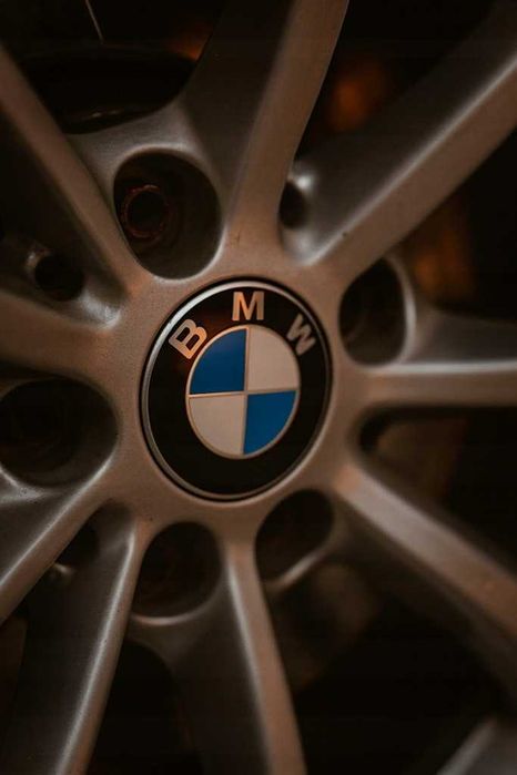 BMW 56mm 4szt Dekle Dekielki Niebieskie