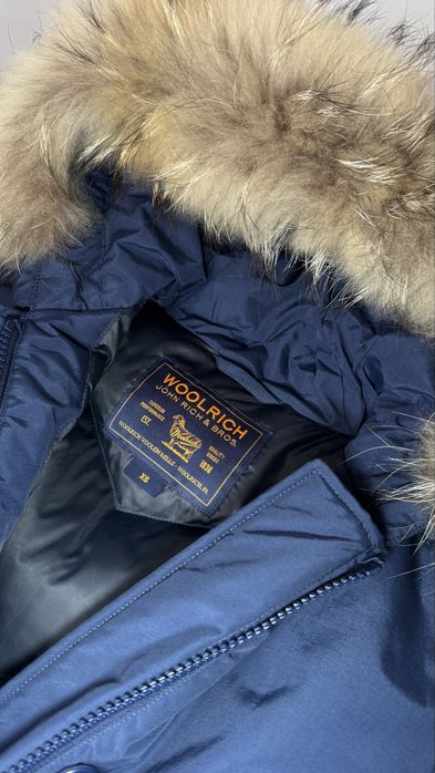 Жіноча парка Woolrich • XS–S • Пух/перо • Хутро койота