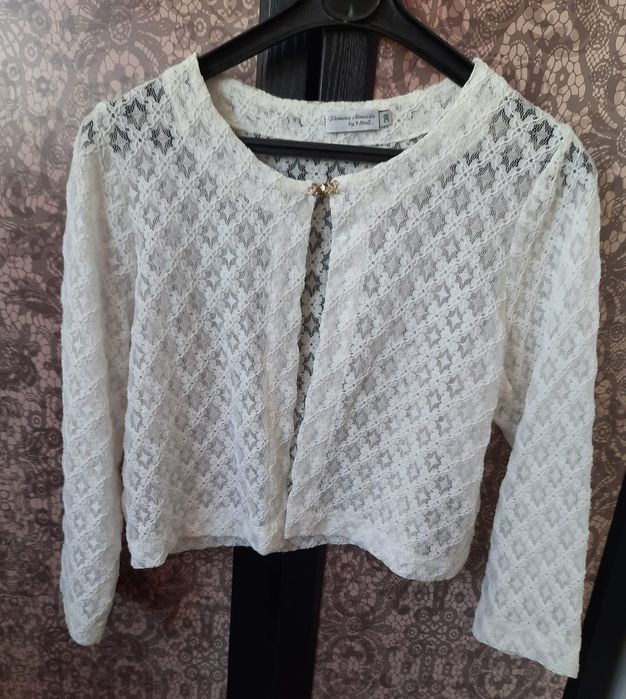 Casaco rendado tamanho 38