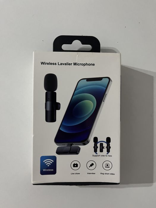 Бездротовий петличний мікрофон для Iphone