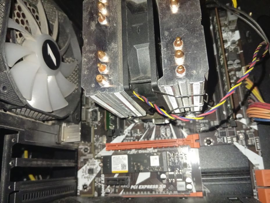 Комплект x99 32gb озу,1650 v4+башня  ssd m2 128