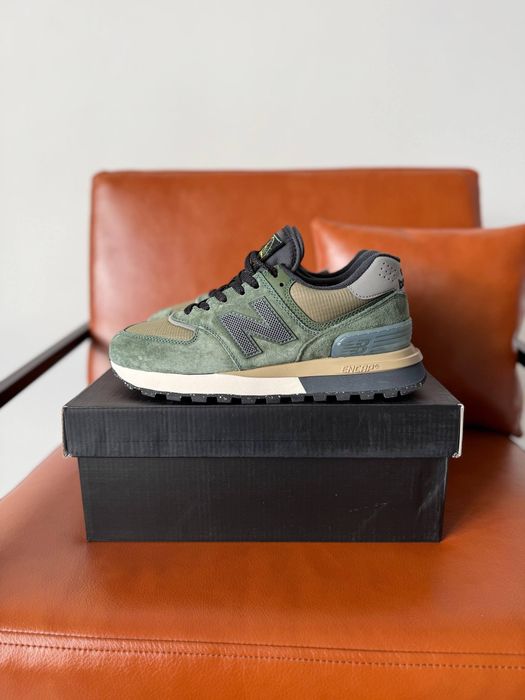 36-45 Stone Island x New Balance 574 Legacy 'Dark Green'