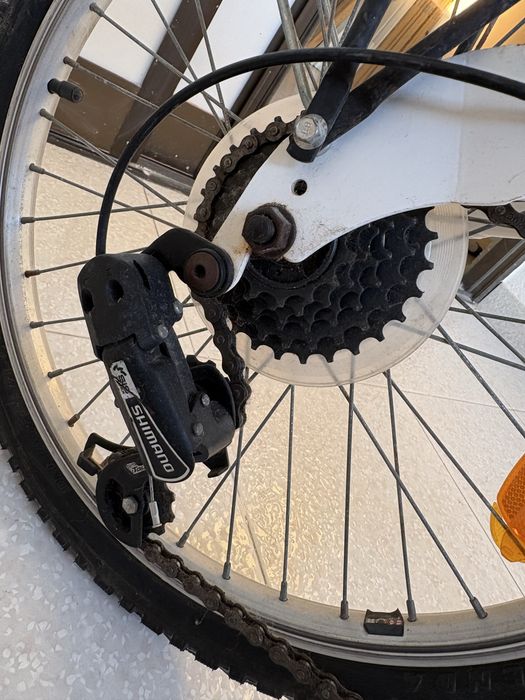 Bicicleta Wayscral dobravel +2 capacetes