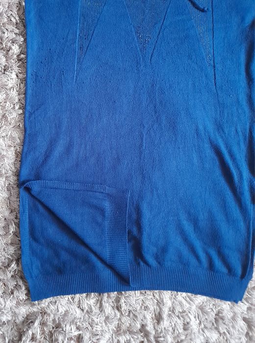 Sweter damski, tunika z kapturem XL