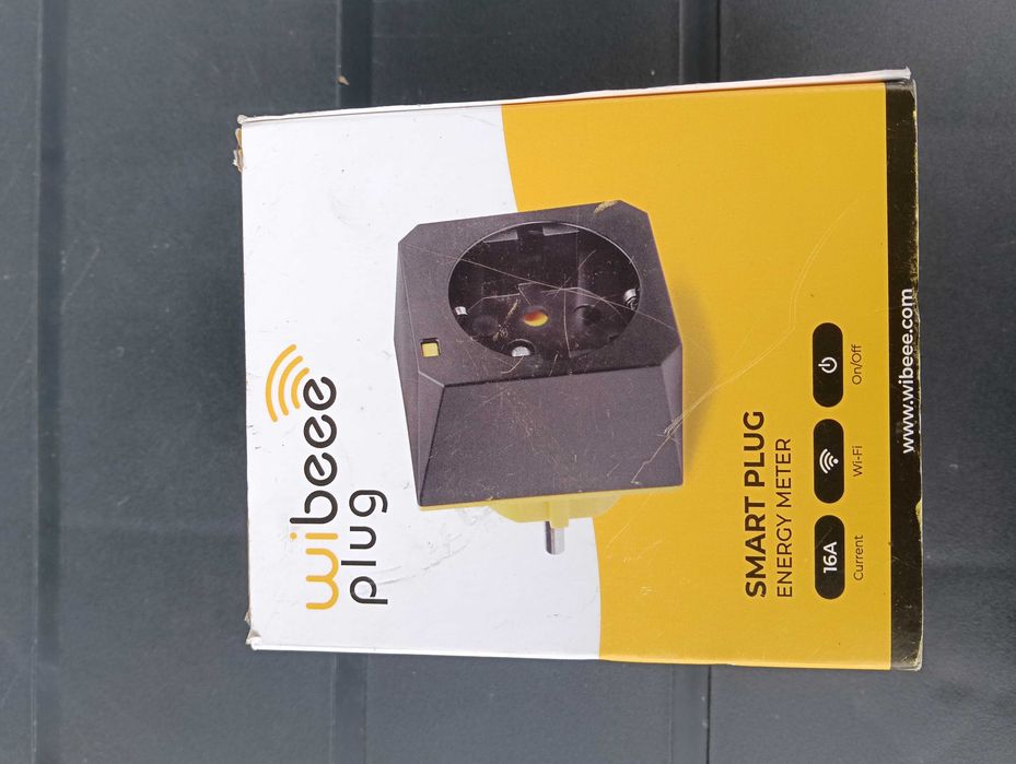 Medidor de corrente wibee + tomada Smart plug