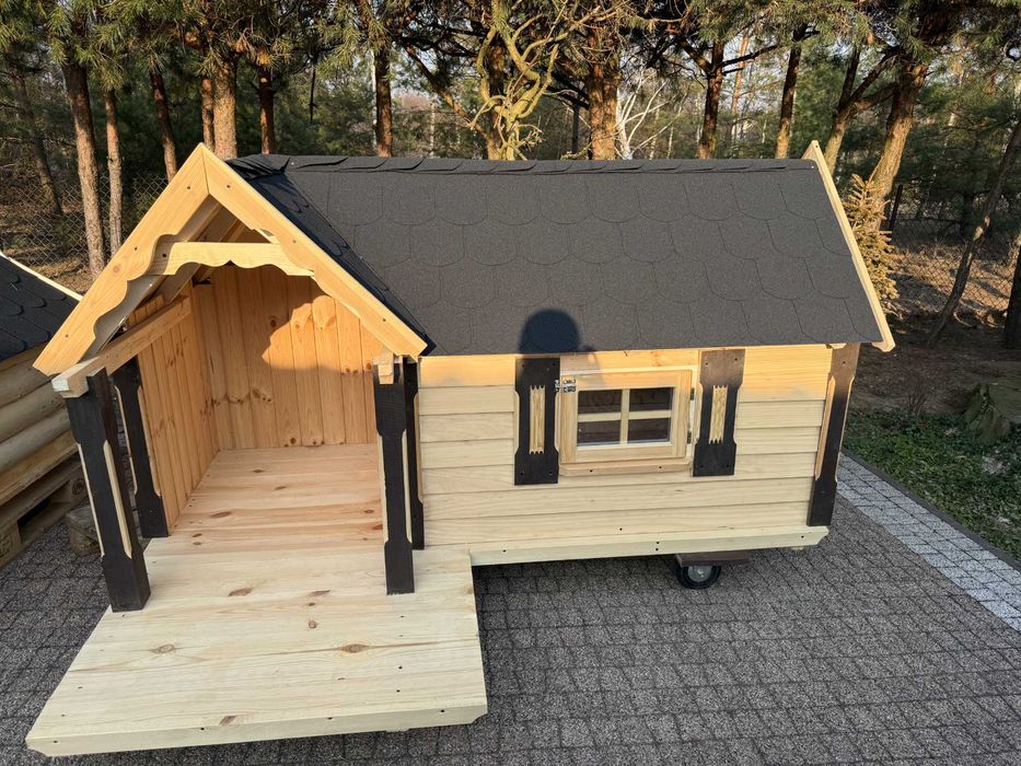 Unikalna buda dla psa! Rękodzieło