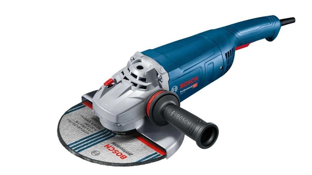 Szlifierka kątowa Bosch GWS 22-230 J Professional/ 2200W/ Średnica tarczy 230mm/ Prędkość obrotowa 6500/ Nieużywana