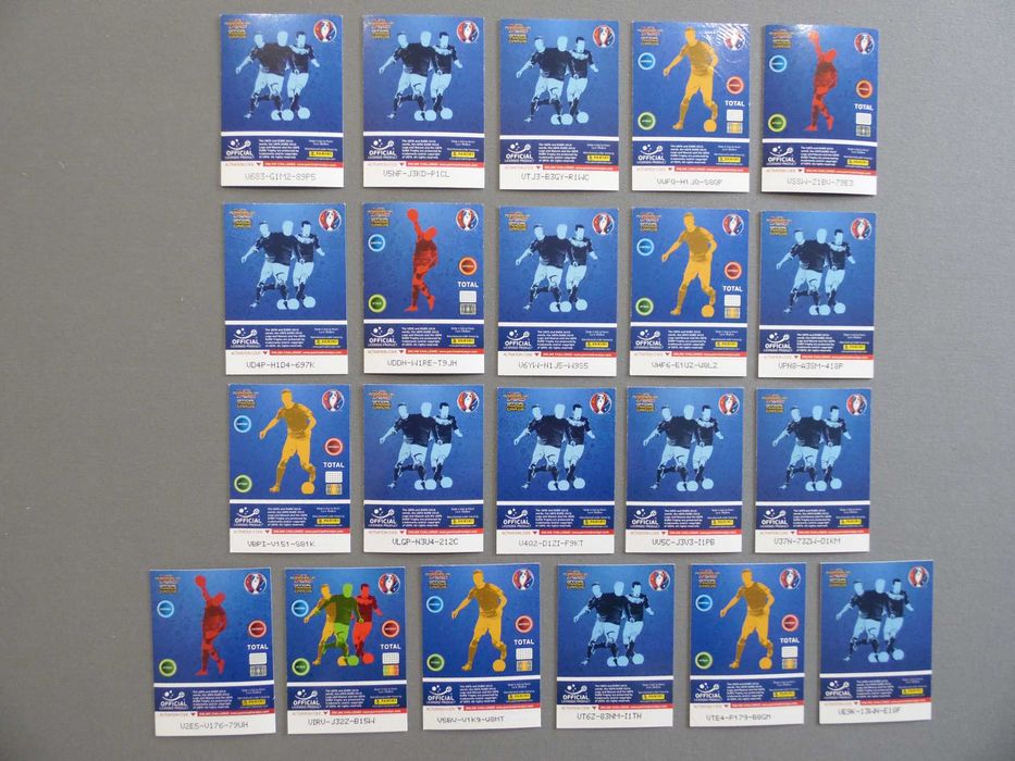 Cartas Uefa Euro 2016 Adrenalyn XL Panini