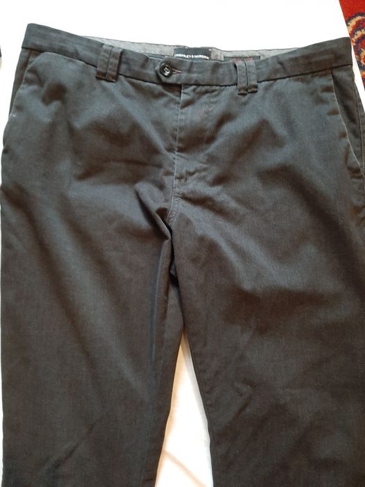 Spodnie męskie  szare, FINSHLEY&HARDING