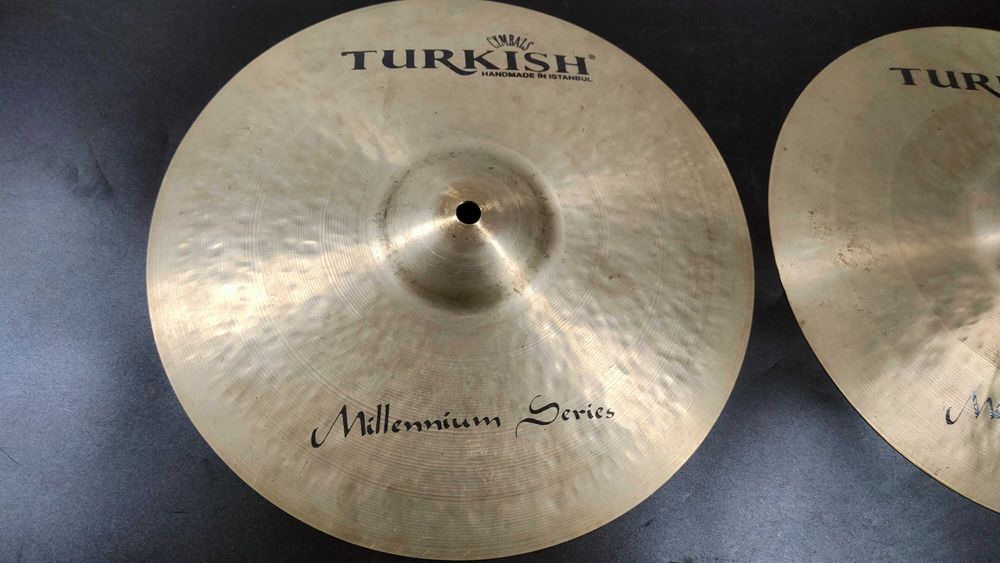 Turkish Millennium Hi hat 13" - talerze do perkusji
