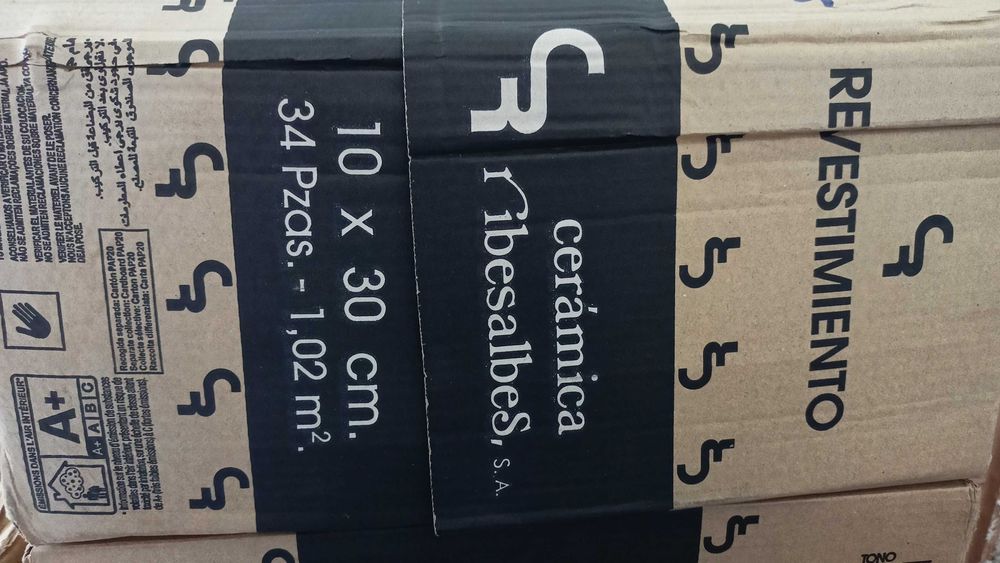 Płytki ścienne cegiełka białe hiszpańska Ribesalbes BLANCO MATE 10x30