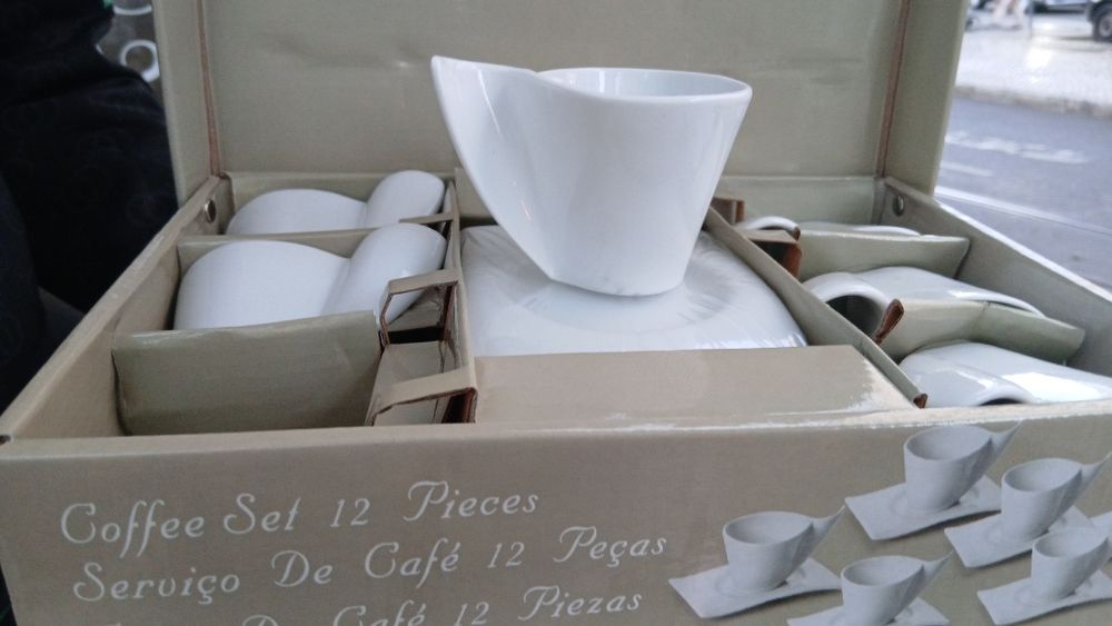 Chavenas de cafe
