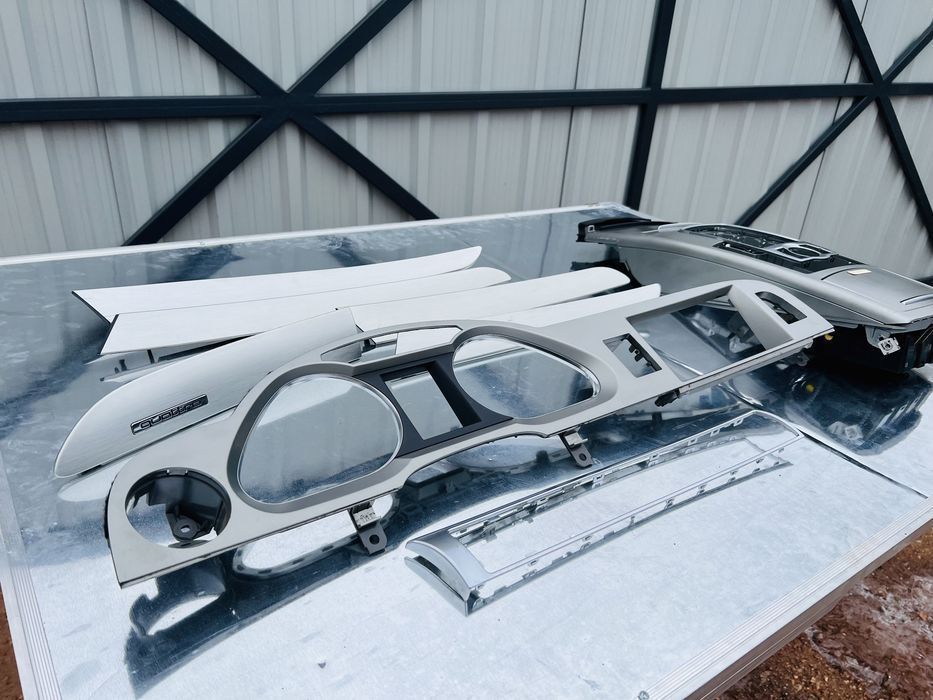 Декор Салону Audi A6 C6 Планки Вставки Алюміній