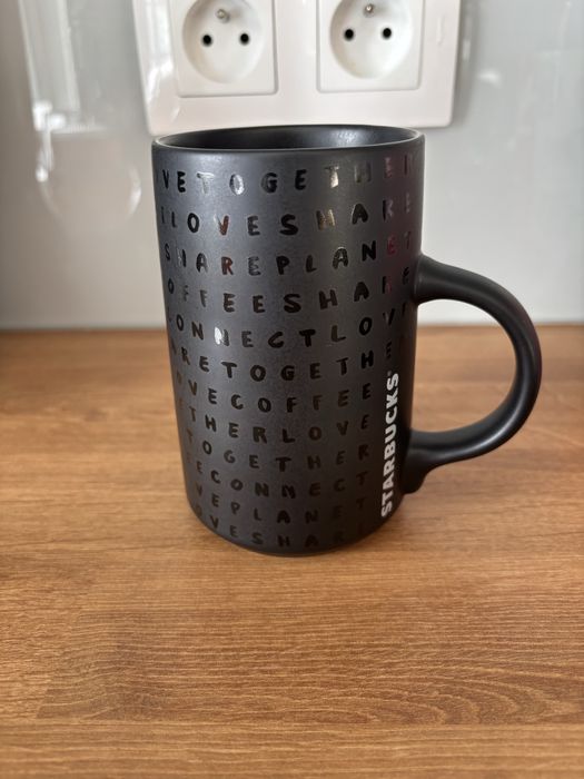 Kubek starucks czarny, nowy