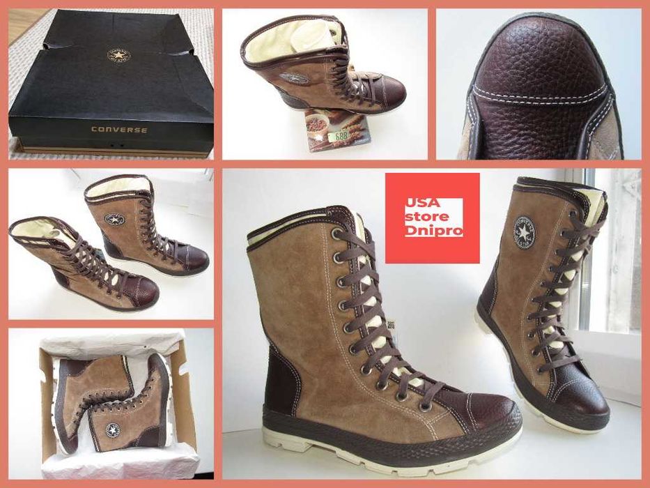 Хайкинговые хайтопы, кеды Converse CT AS Storm Boot X HI р 42 (27.5см)