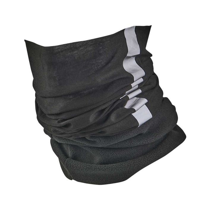 Komin termoaktywny z odblaskiem Black czarny