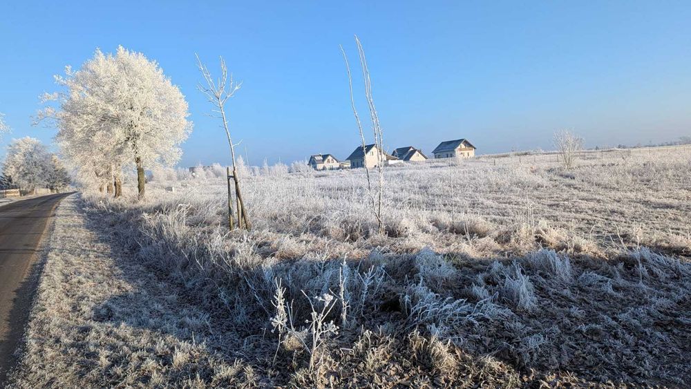 Działka budowlana usługowa Śmieszkowo koło Czarnkowa plan zagospodar.