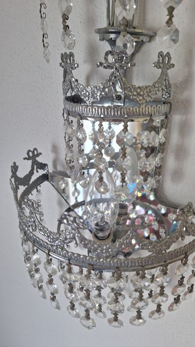 Conjunto de Lustre Suspenso e dois Plafond