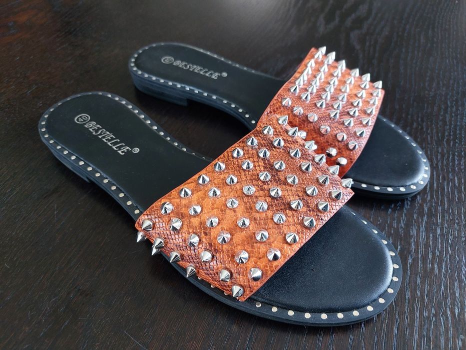 Klapki damskie niskie nowe rozmiar 40 wkładka 25cm