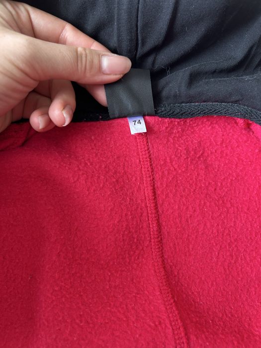 Теплий чоловічок на флісі 74-80