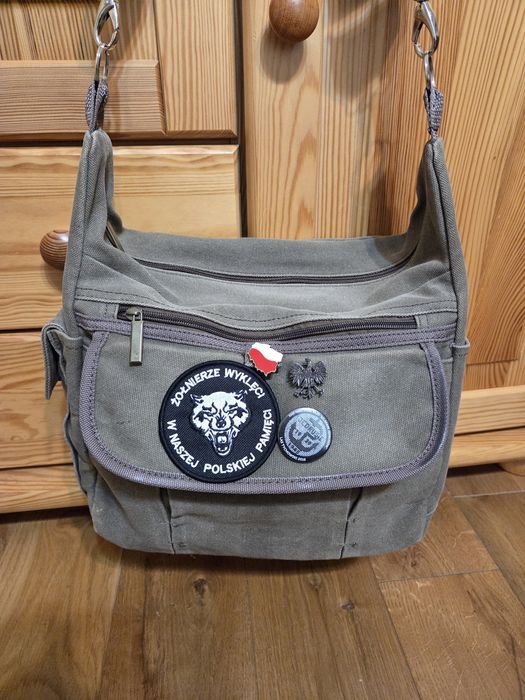 Torebka harcerska na przypinki i odznaki