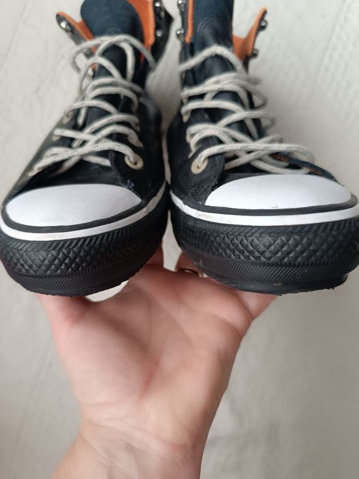 Кеди шкіряні з утеплювачем Converse р.44